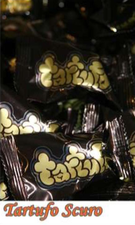 Čokoládový bonbon Cuneese - mandrile melis tartufo scuro